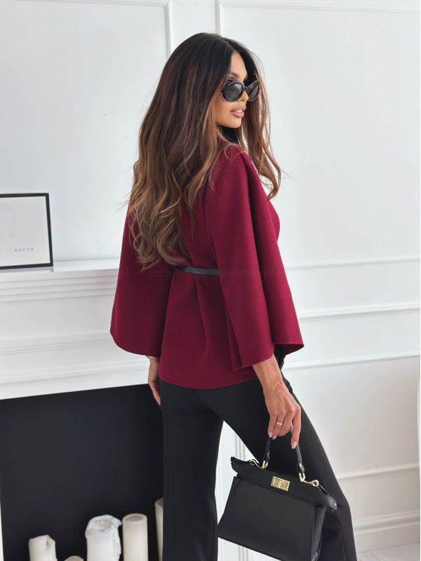 Soof | Batwing Top Dames | Trendy Oversized Cloak Style Blouse