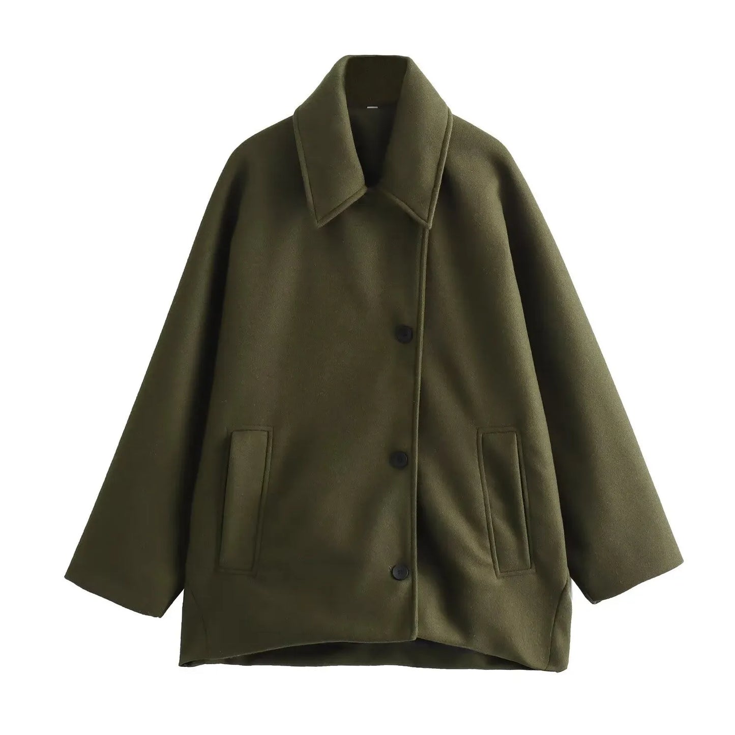 Isolde | Wollen Jas Dames | Elegante Trenchcoat & Tijdloze Winter Mantel