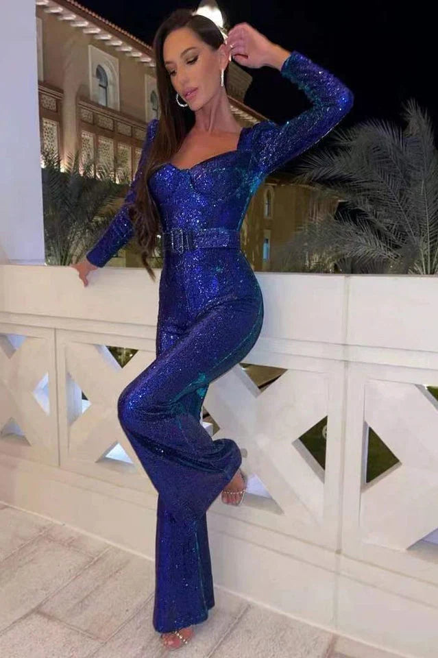 VIOLET | Festival Pailletten Jumpsuit Voor Dames