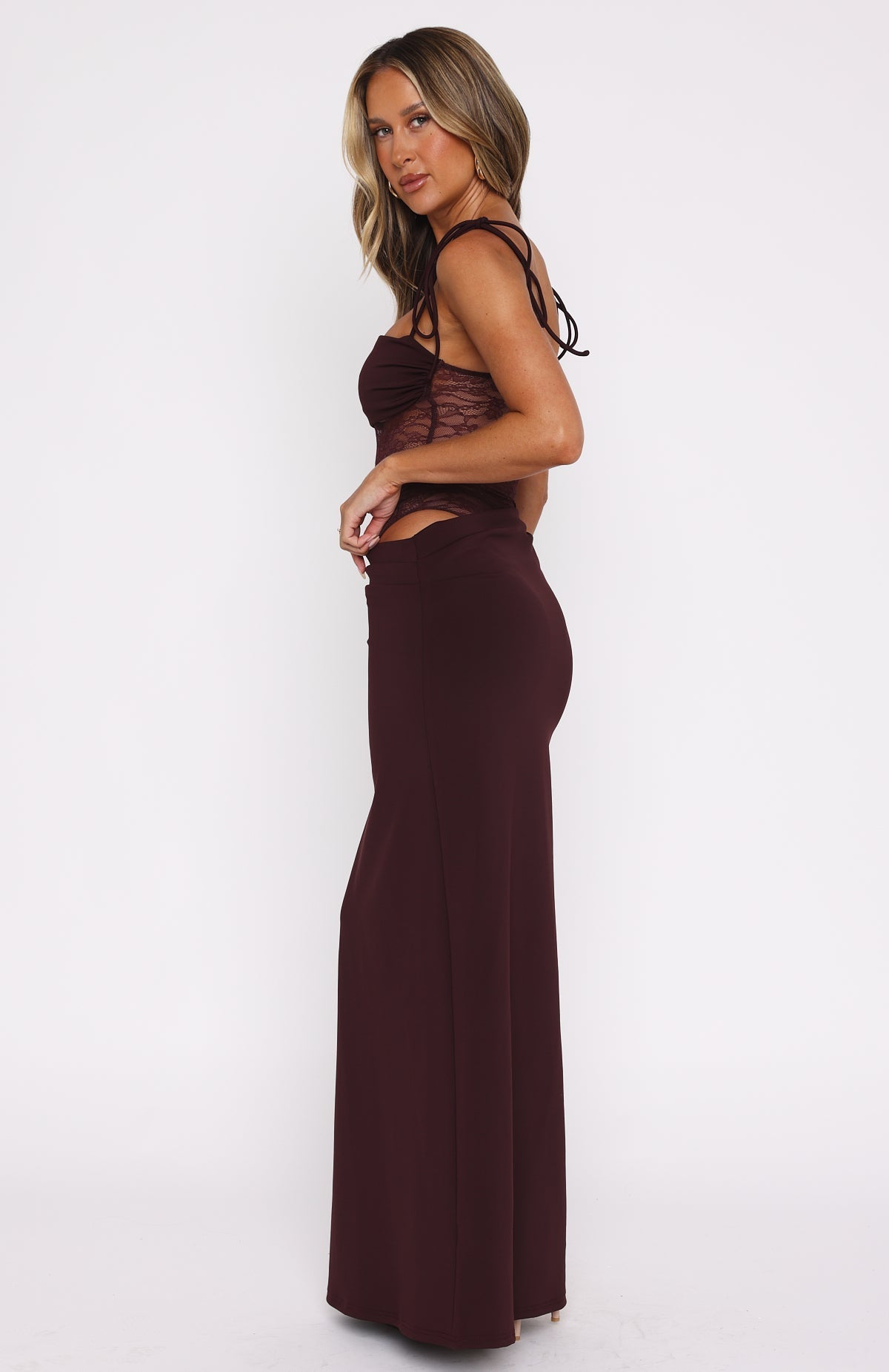 Selena | Maxi Jurk Dames Kant | Luxe & Elegante Feestjurk Voor Speciale Gelegenheden