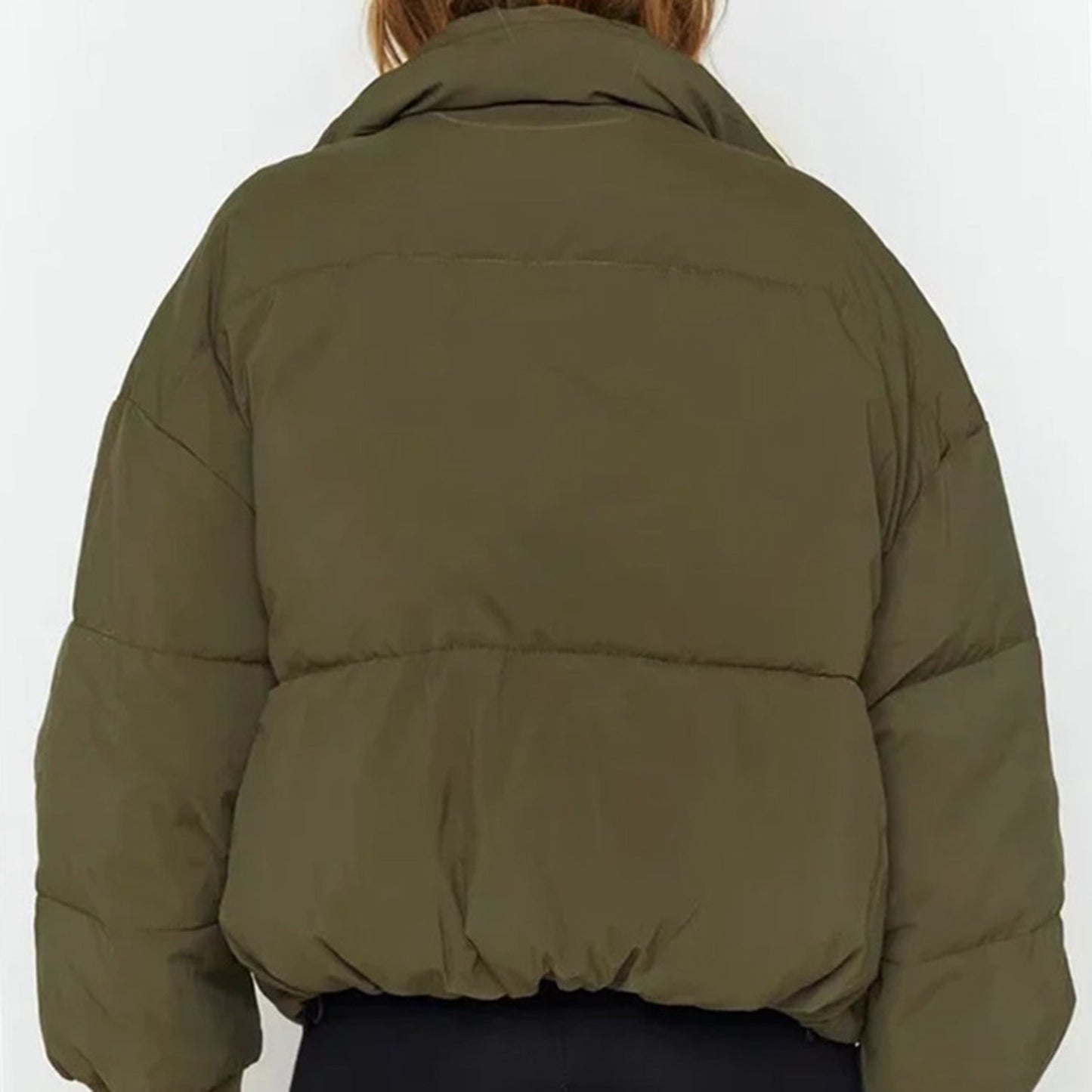 Elise | Dames Cropped Donsjas – Oversized, Warm & Lichtgewicht