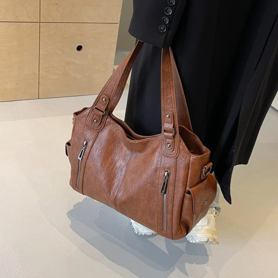 Elena | Elegante Schoudertas Dames | Modieuze & Handige Tas Voor Werk & Vrije Tijd