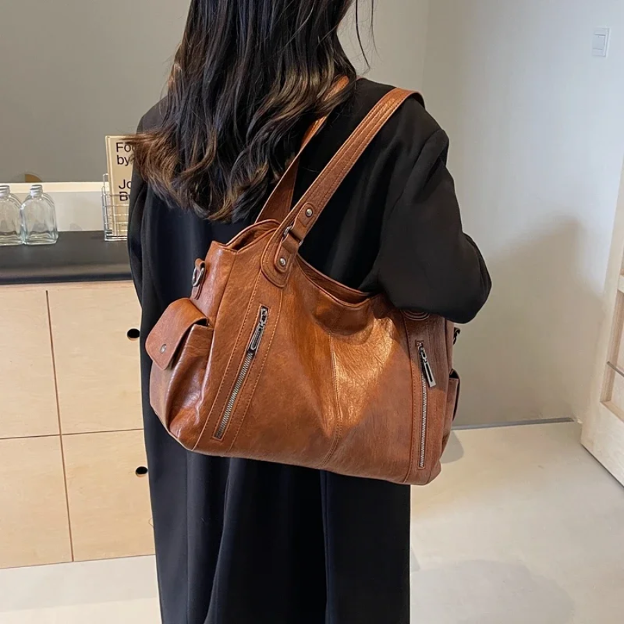 Elena | Elegante Schoudertas Dames | Modieuze & Handige Tas Voor Werk & Vrije Tijd