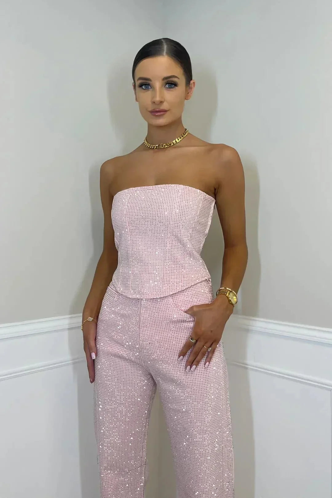 Isa | Elegante Jumpsuit Dames Strapless | Perfecte Feest & Party Outfit