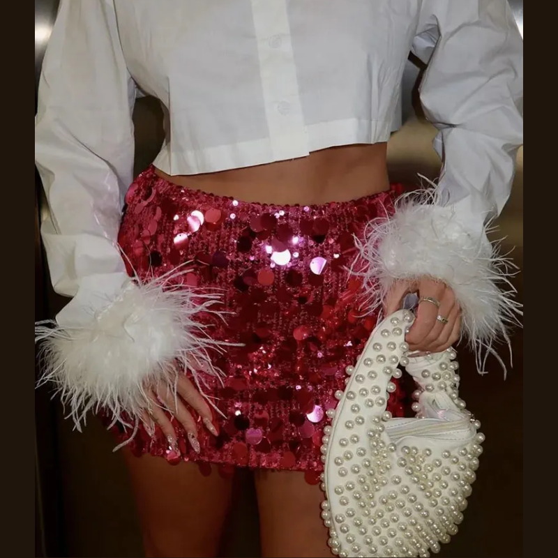 Glam Elegance Mini Rok | Sexy & Stijlvol