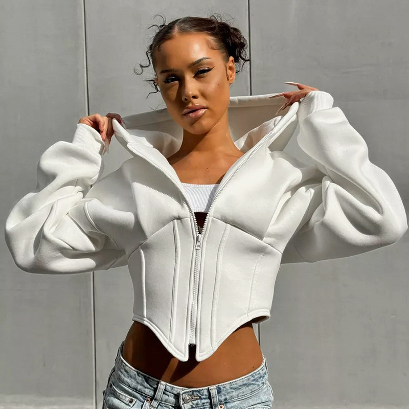 Corset Hoodie Dames | Trendy Hoodie met Getailleerde Fit & Unieke Look