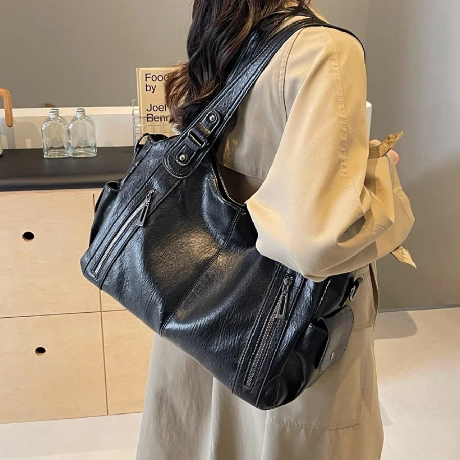Elena | Elegante Schoudertas Dames | Modieuze & Handige Tas Voor Werk & Vrije Tijd