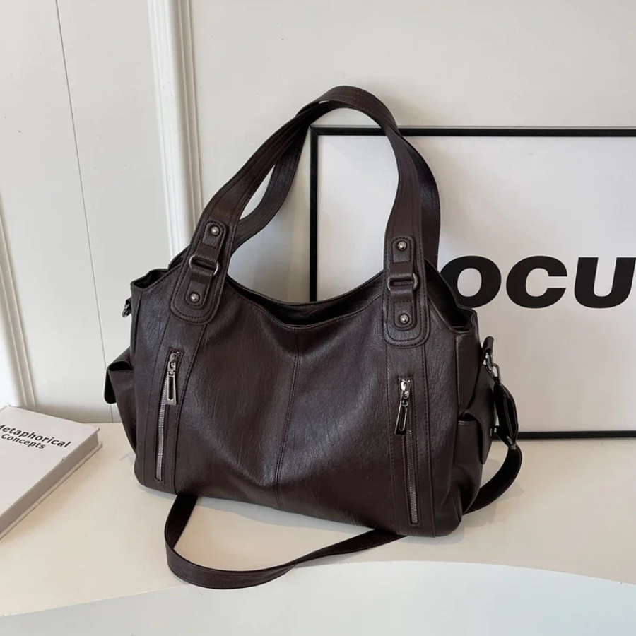 Elena | Elegante Schoudertas Dames | Modieuze & Handige Tas Voor Werk & Vrije Tijd