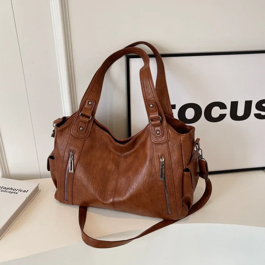 Elena | Elegante Schoudertas Dames | Modieuze & Handige Tas Voor Werk & Vrije Tijd