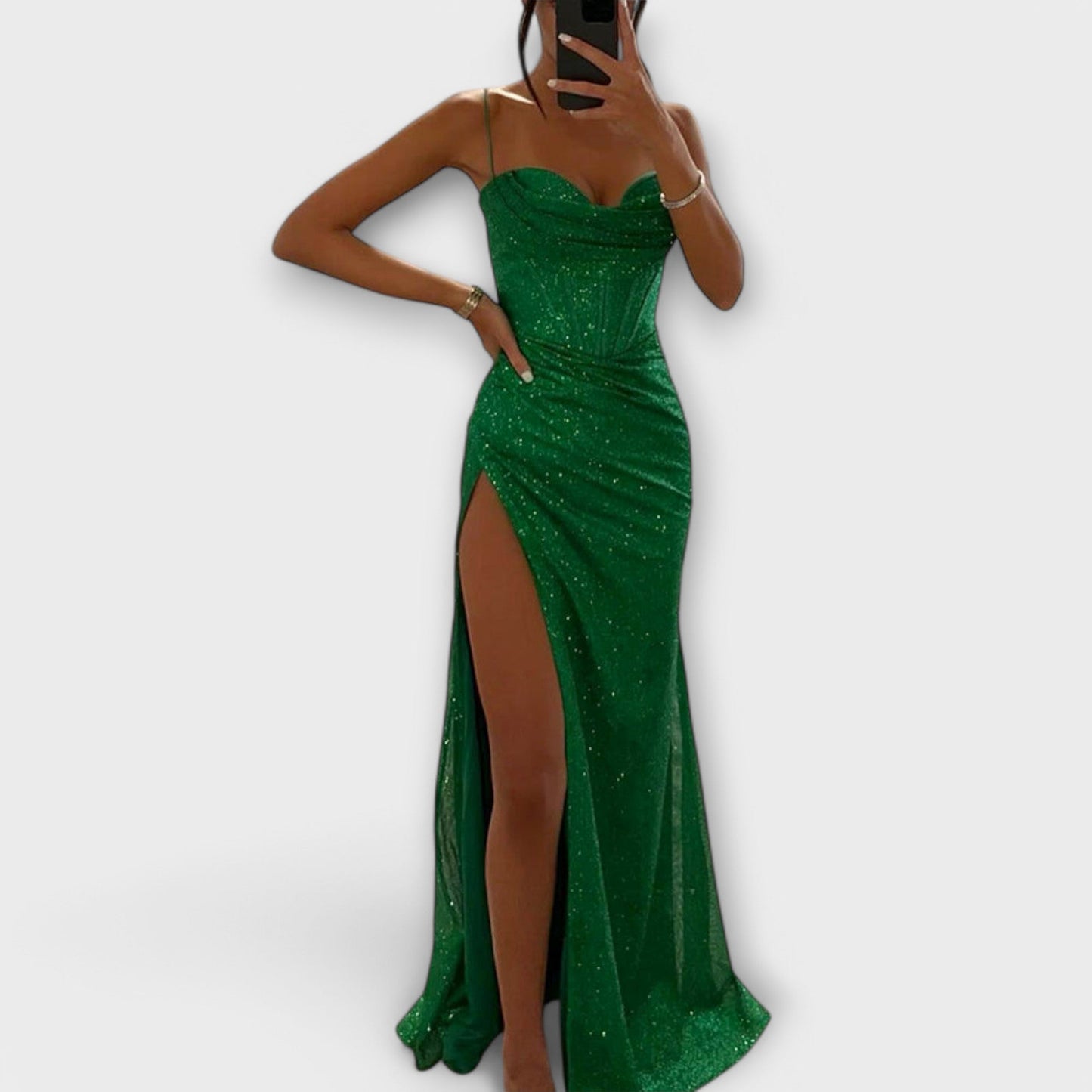 ALYA | Elegante Maxi Jurk voor Dames met Klassieke Stijl en Comfort