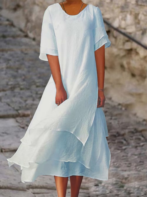 JASMINE | Jurk van Linnen