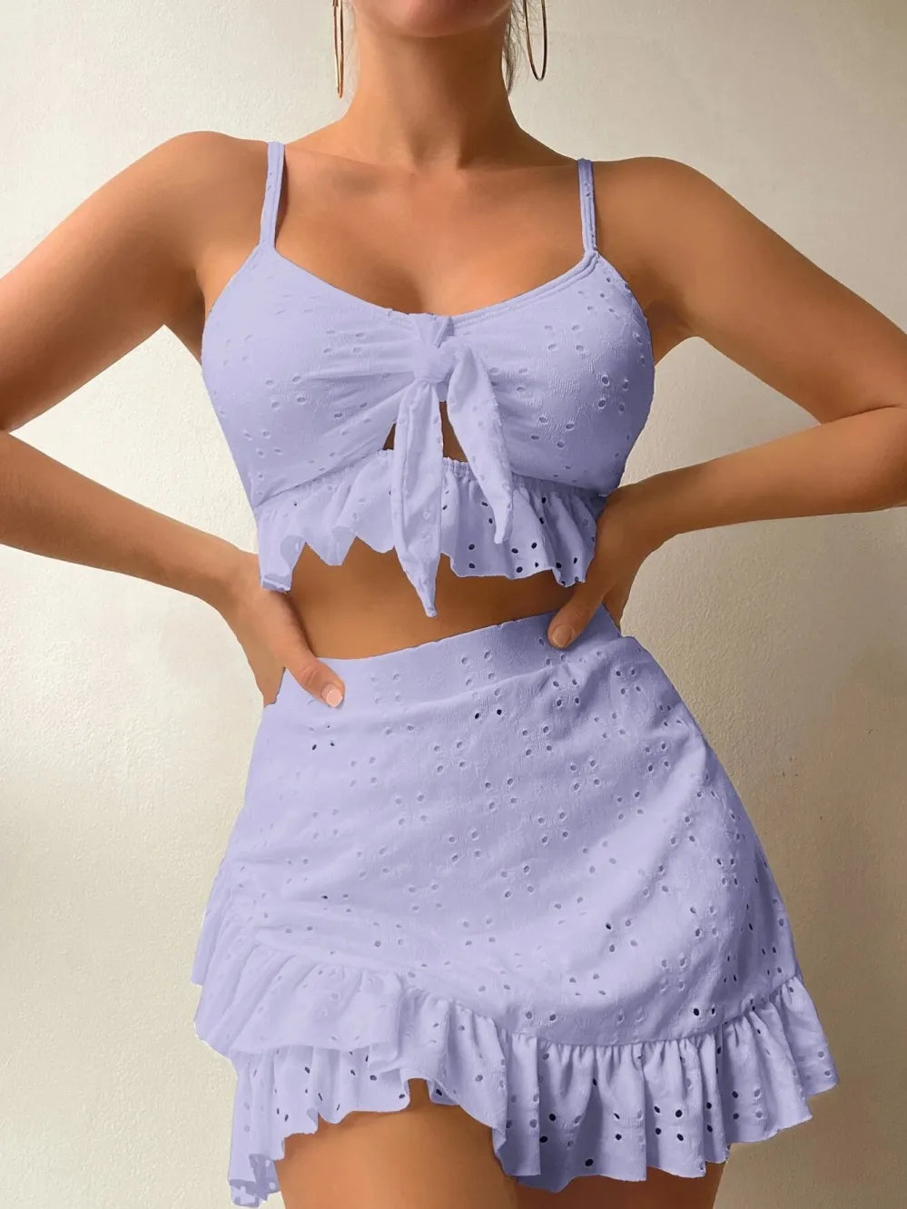 LOU | Ruffle Tweedelige Set