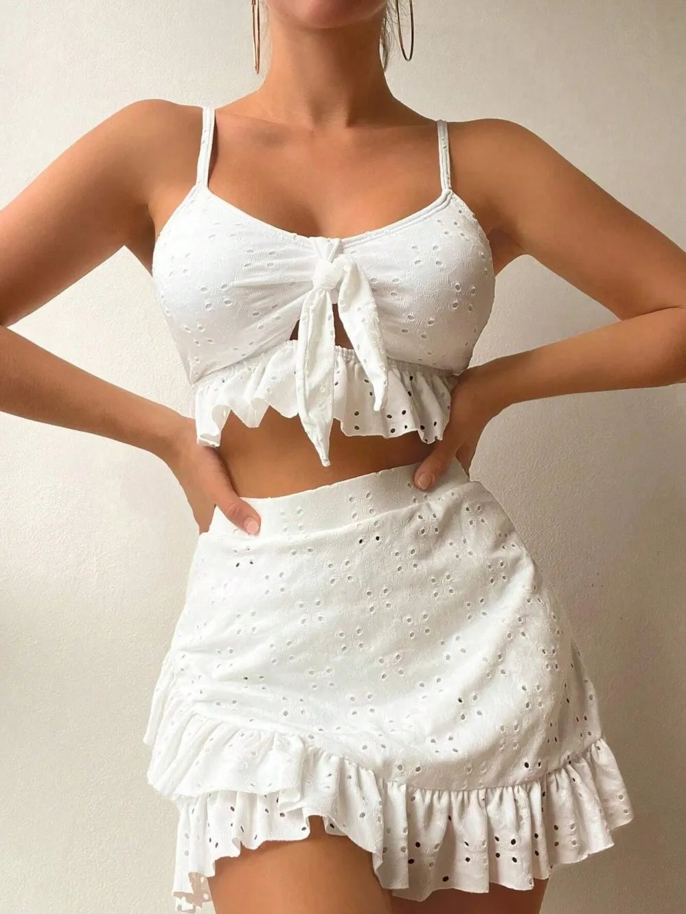 LOU | Ruffle Tweedelige Set