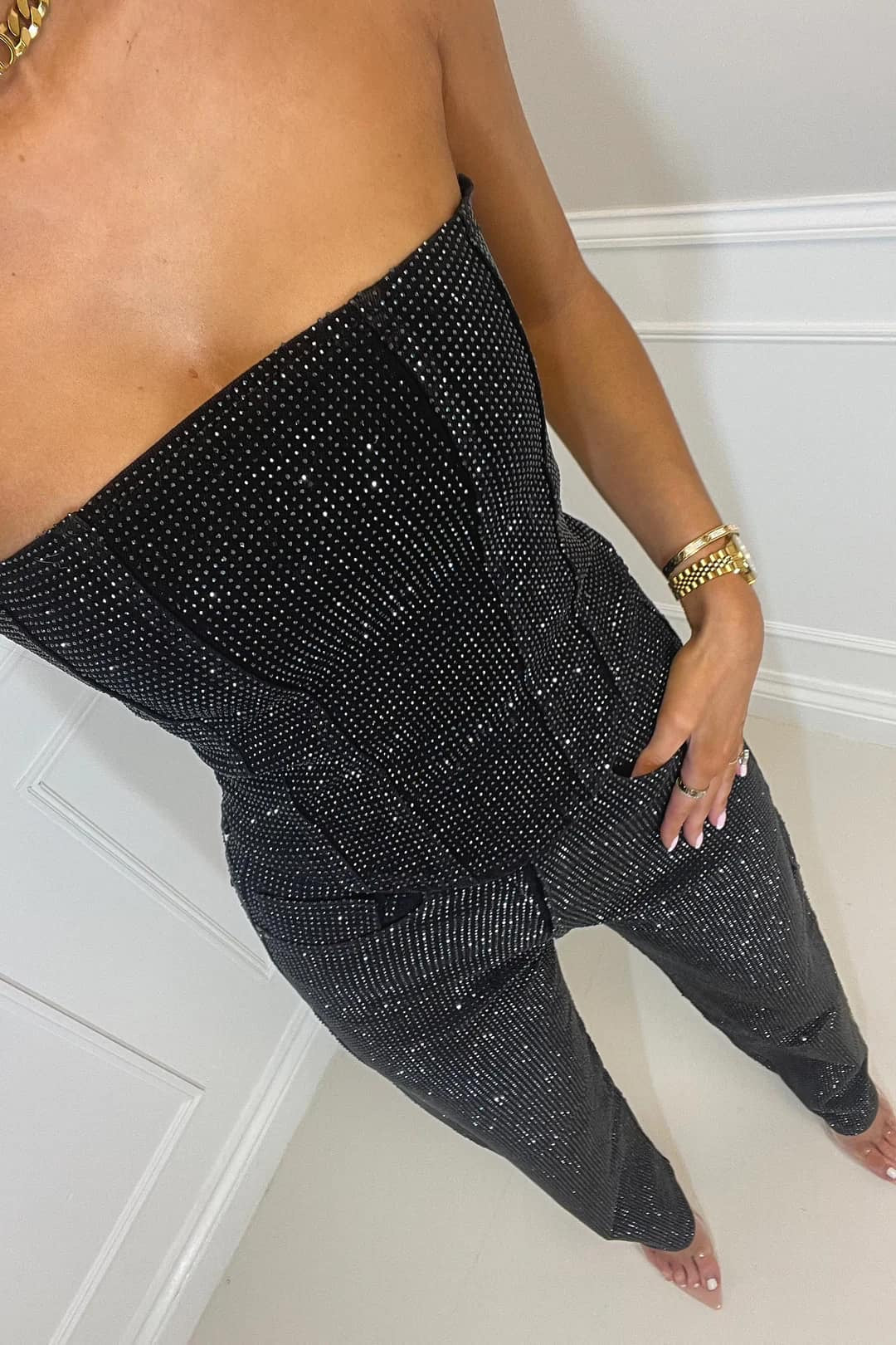 Isa | Elegante Jumpsuit Dames Strapless | Perfecte Feest & Party Outfit