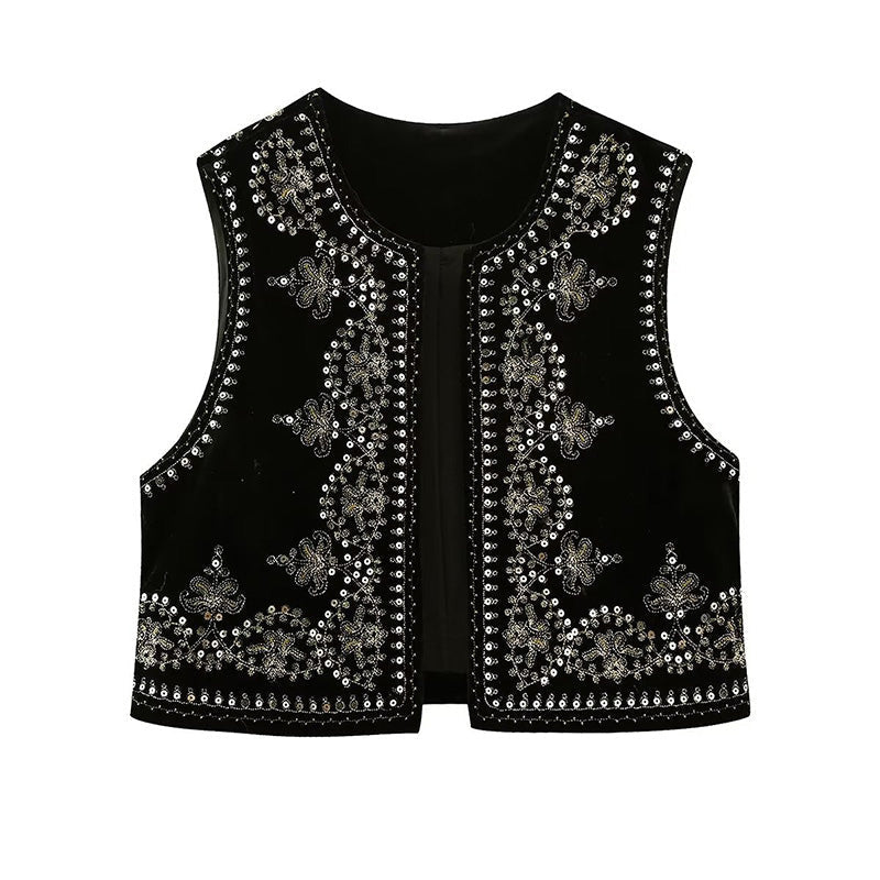 ISABELLE | Stijlvolle gilet met luxe details