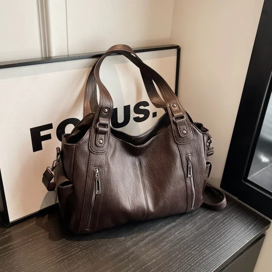 Elena | Elegante Schoudertas Dames | Modieuze & Handige Tas Voor Werk & Vrije Tijd
