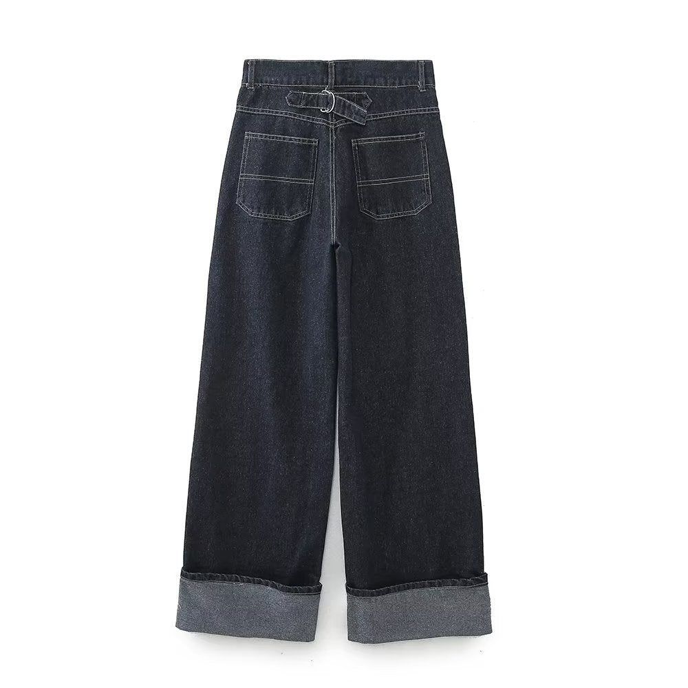 Noelle | Denim Co-ord Set Dames | indigo Jeans Look & Trendy Style