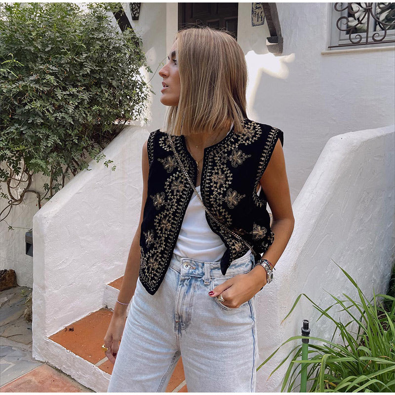 ISABELLE | Stijlvolle gilet met luxe details