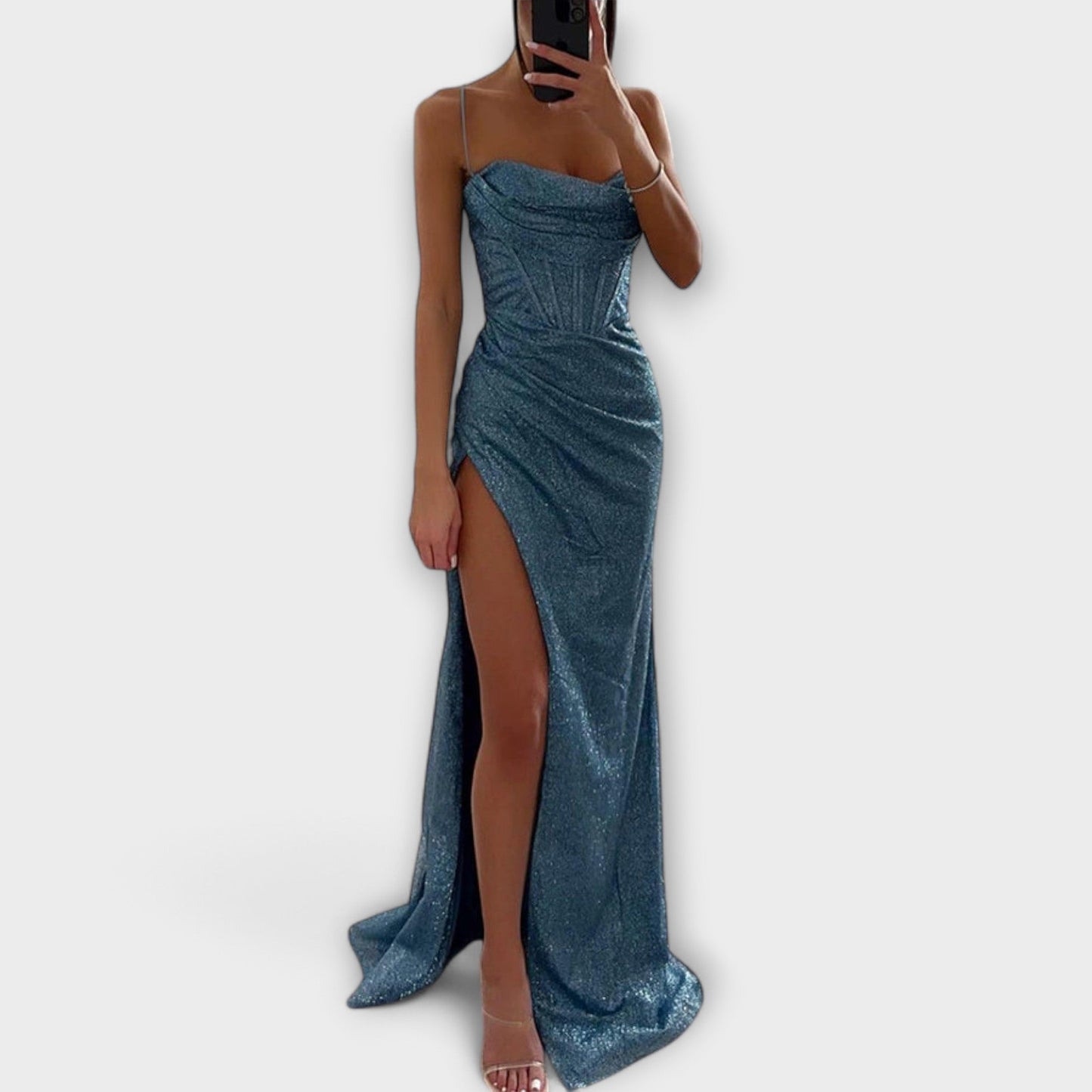 ALYA | Elegante Maxi Jurk voor Dames met Klassieke Stijl en Comfort