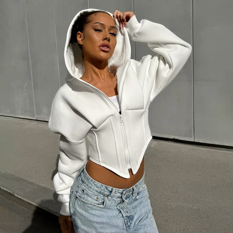 Corset Hoodie Dames | Trendy Hoodie met Getailleerde Fit & Unieke Look