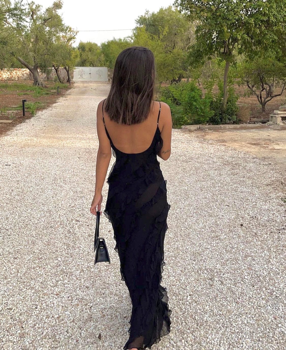 Novi | Elegante Jurk Dames Met Ruches | Trendy & Vrouwelijke Feestjurk