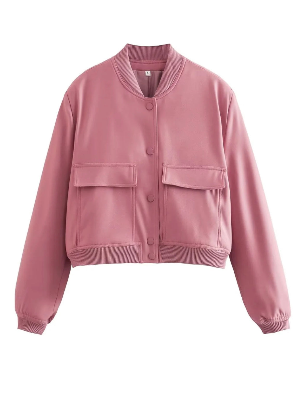 Rosa | Korte Bomber Jas Dames | Stijlvol Cropped Jacket Voor Elke Dag
