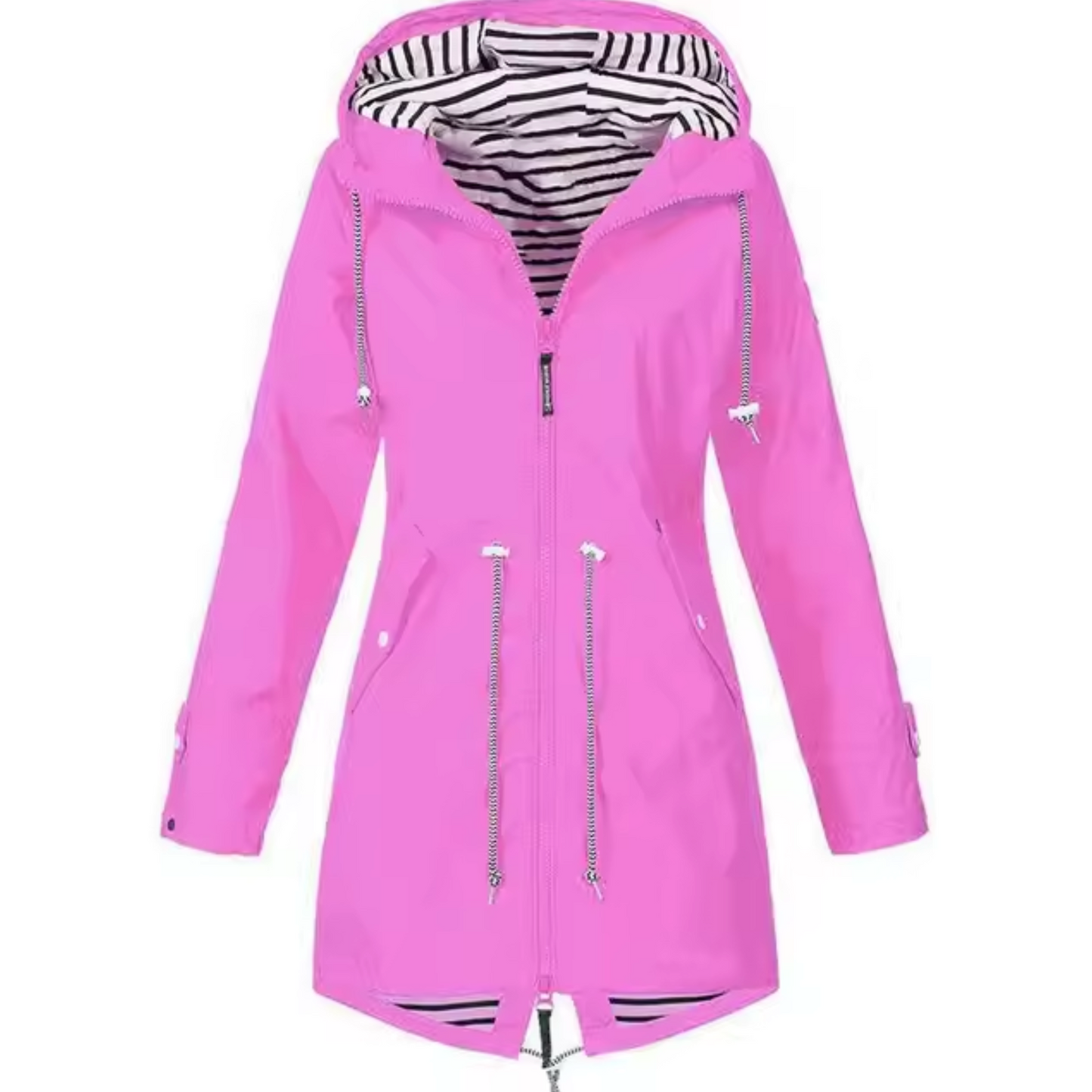 Nora | Dames Waterdichte Mantel met Capuchon – Beschermend & Stijlvol