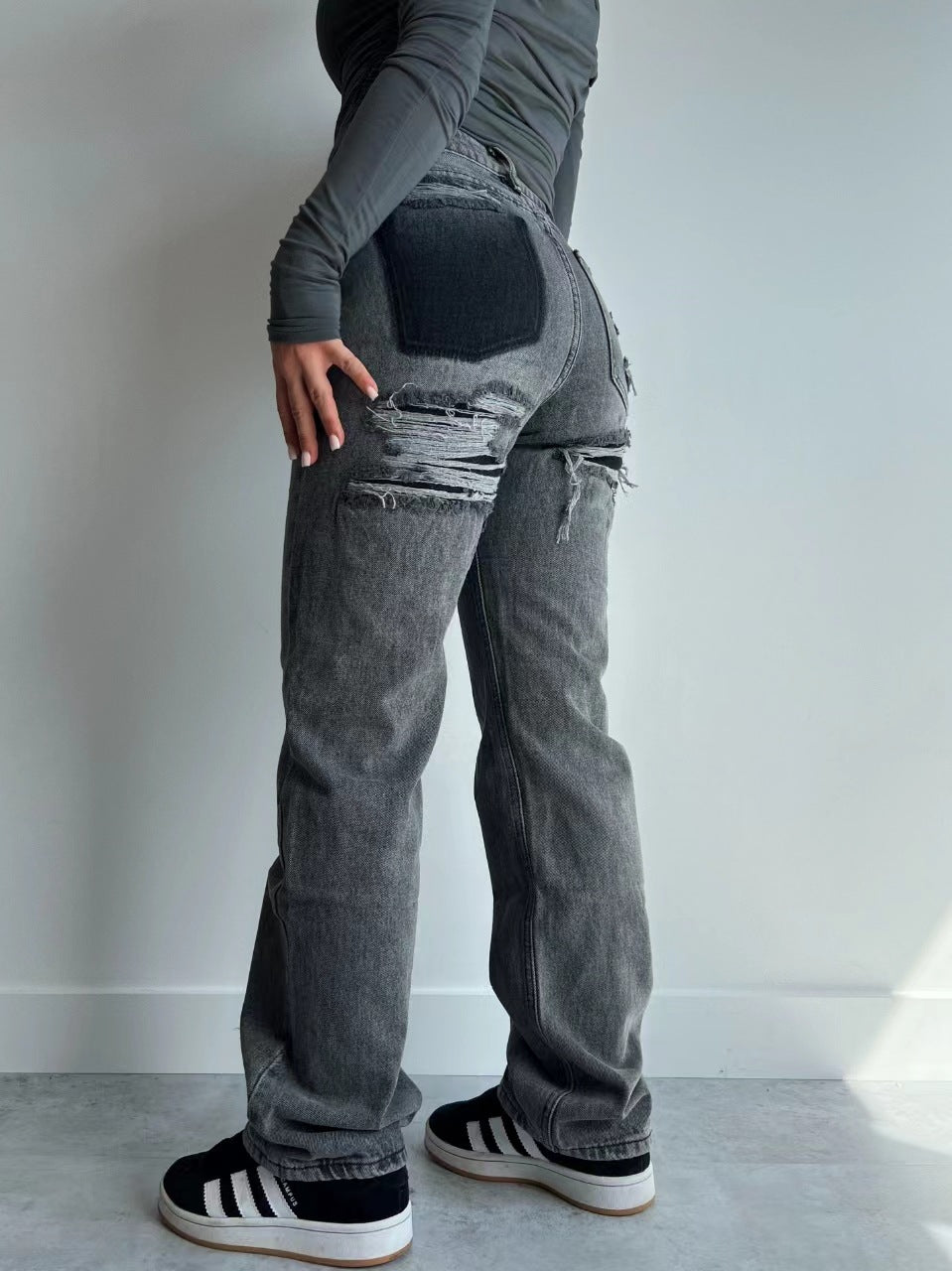 Nora | Vintage Ripped Jeans