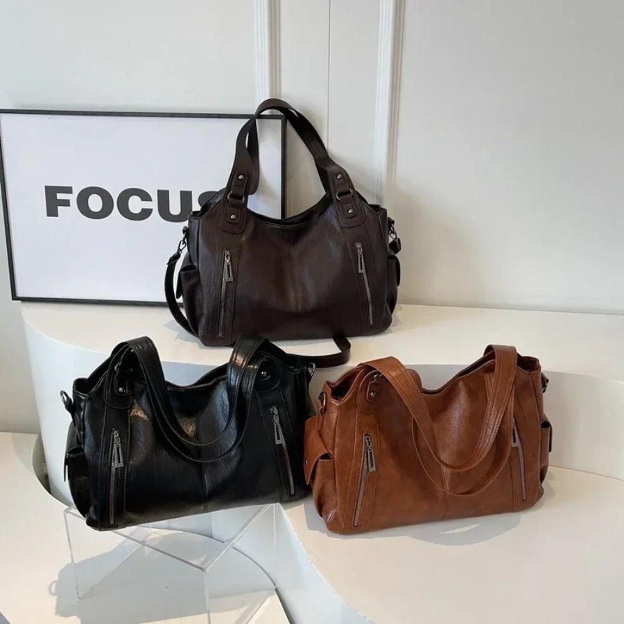 Elena | Elegante Schoudertas Dames | Modieuze & Handige Tas Voor Werk & Vrije Tijd