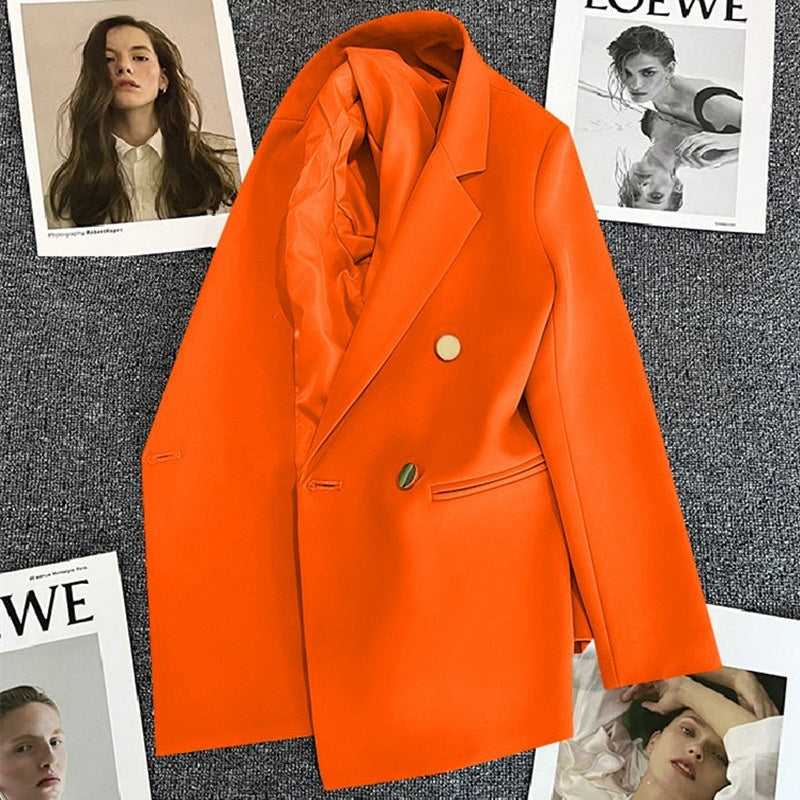 BEATRIX | Oranje Blazer - Feestelijk, Trendy & Perfect voor Koningsdag!