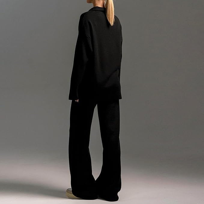 Aluna | Lounge Set Dames | Wide Leg Broek & Relaxed Fit Top