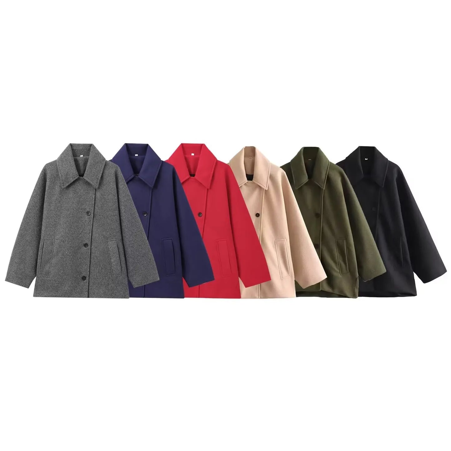 Isolde | Wollen Jas Dames | Elegante Trenchcoat & Tijdloze Winter Mantel