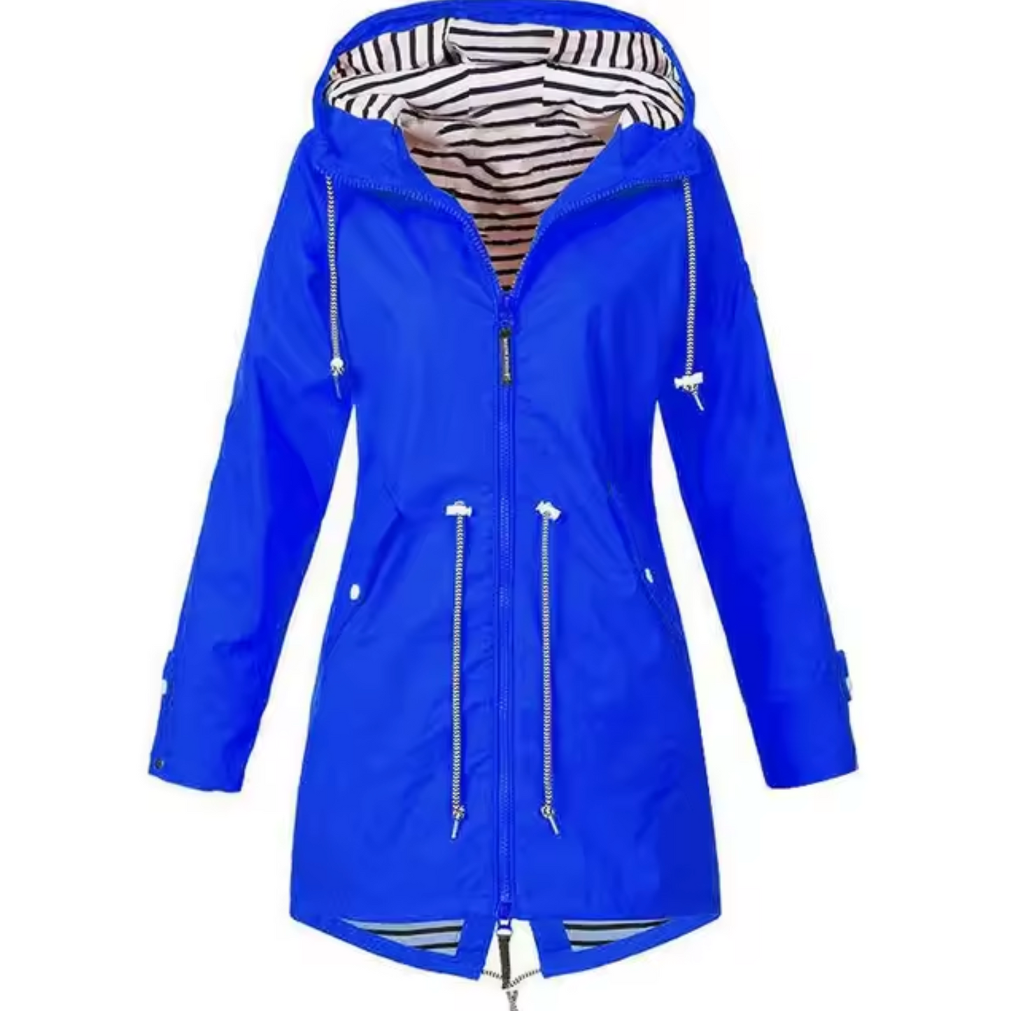 Nora | Dames Waterdichte Mantel met Capuchon – Beschermend & Stijlvol