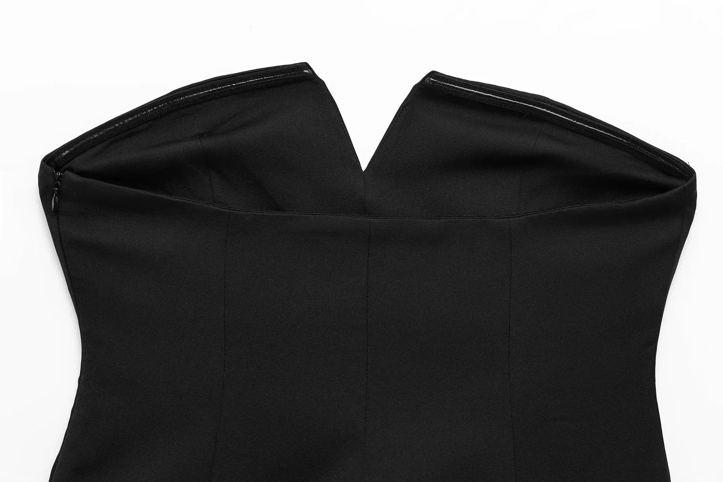 Sofia | Luxe Strapless Dames Top Met V-Hals En Antislip Detail – Elegant, Comfortabel & Blijft Perfect Zitten