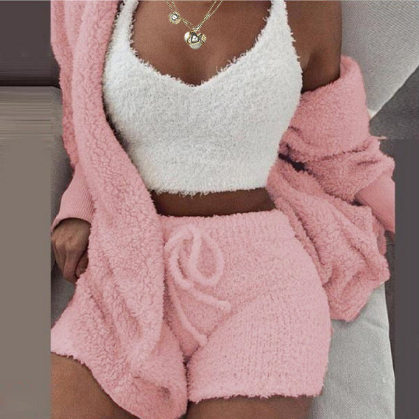 Mila | Gebreide 3-Delige Winterset Dames | Luxe & Warme Loungewear