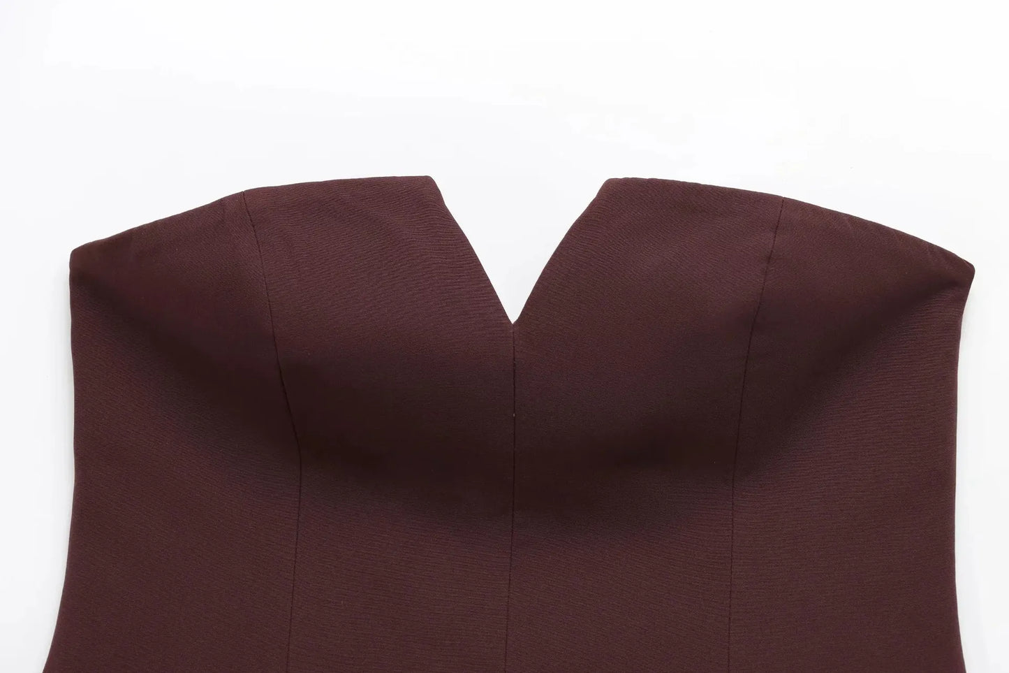 Sofia | Luxe Strapless Dames Top Met V-Hals En Antislip Detail – Elegant, Comfortabel & Blijft Perfect Zitten