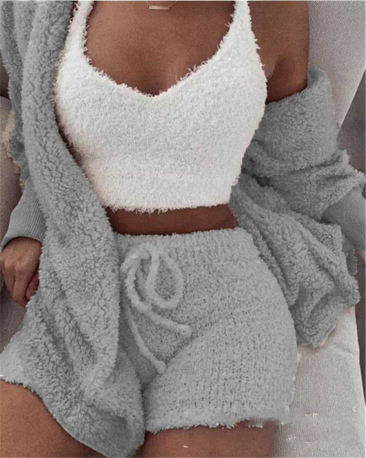 Mila | Gebreide 3-Delige Winterset Dames | Luxe & Warme Loungewear