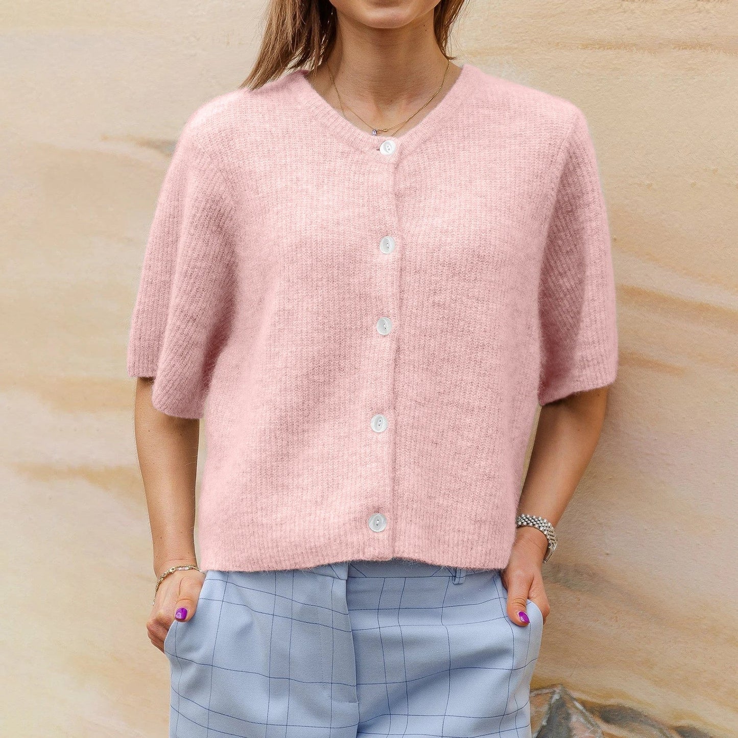 NORA | Streetwear Vest met Korte Mouwen