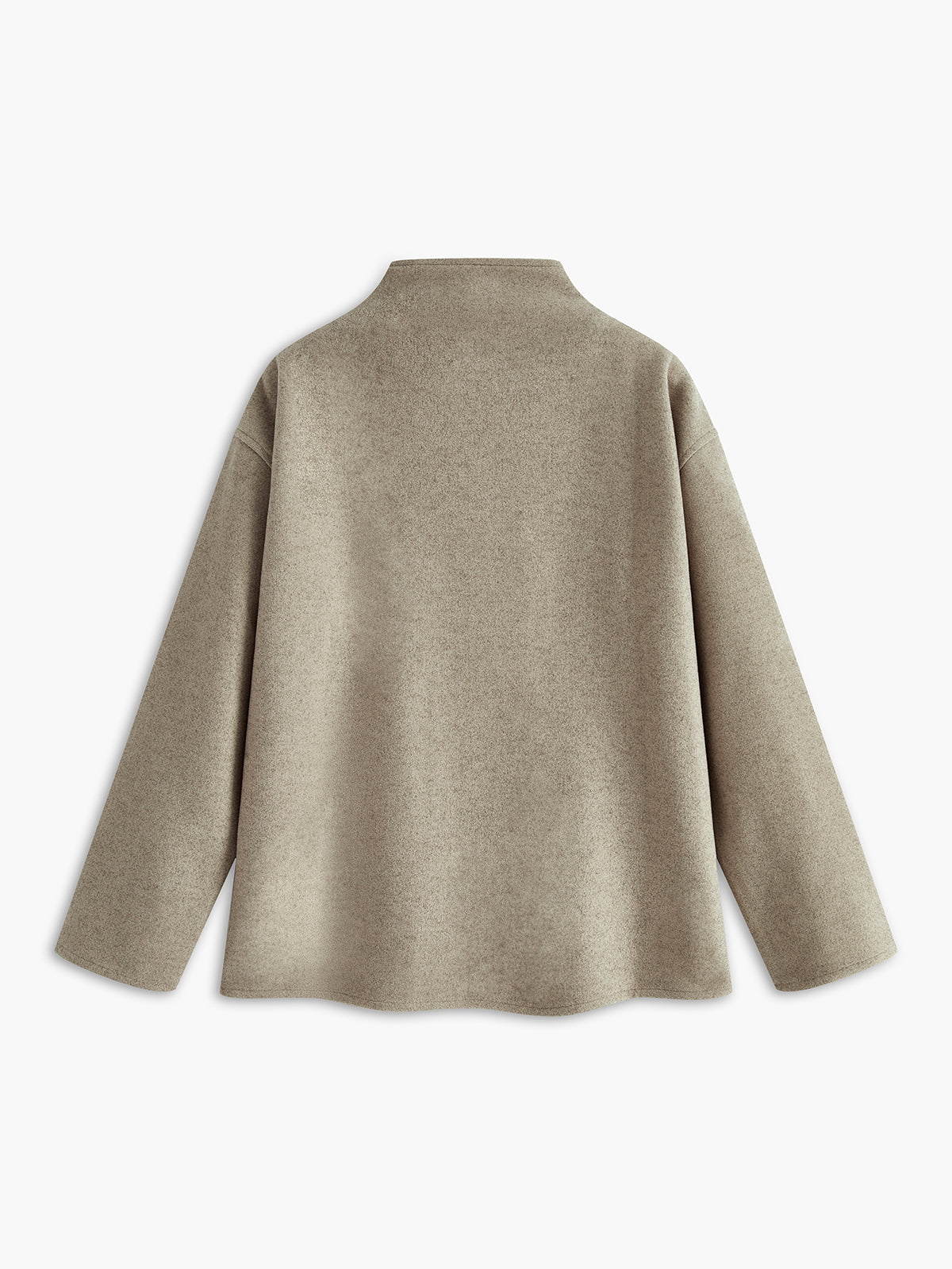 Larena | Stijlvolle Oversized Jas Dames | Elegante Tussenjas Met Knopen