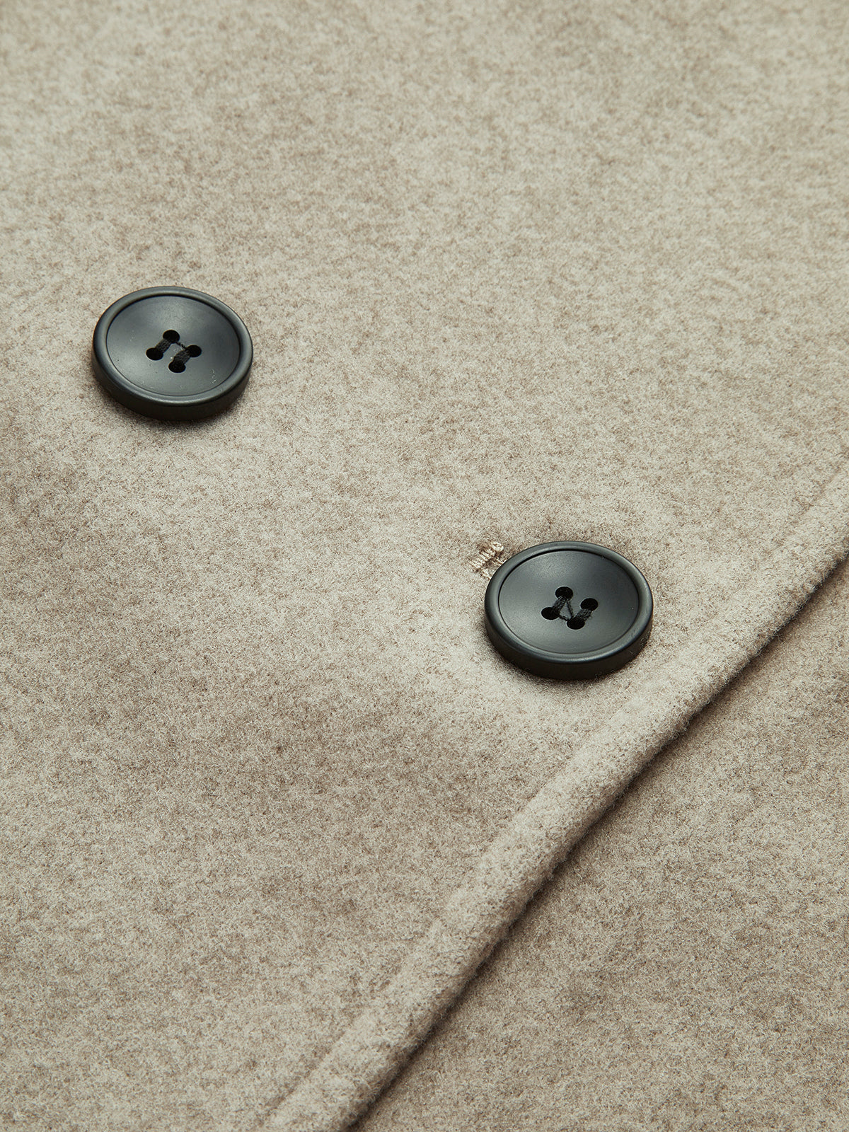 Larena | Stijlvolle Oversized Jas Dames | Elegante Tussenjas Met Knopen