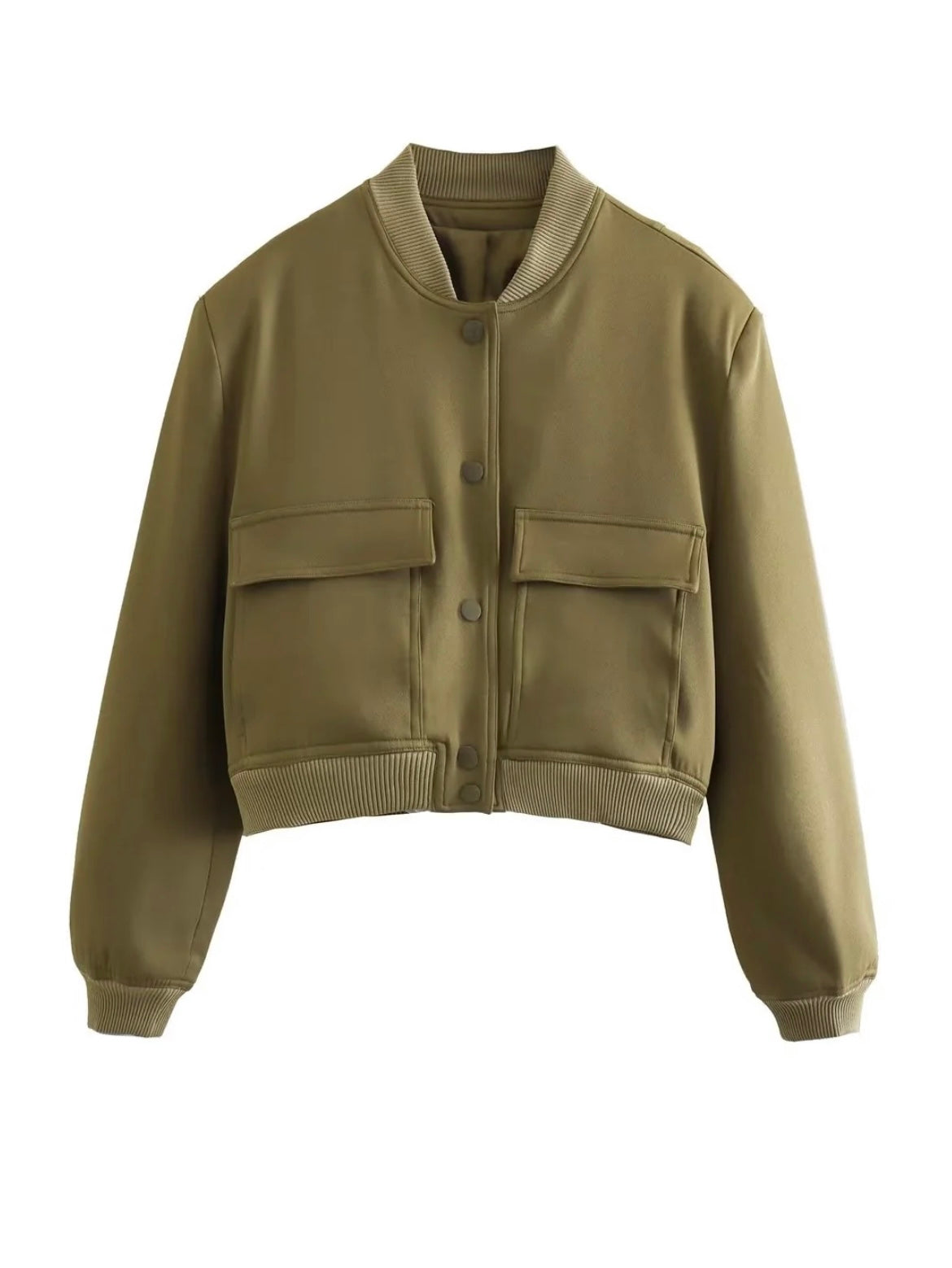 Rosa | Korte Bomber Jas Dames | Stijlvol Cropped Jacket Voor Elke Dag