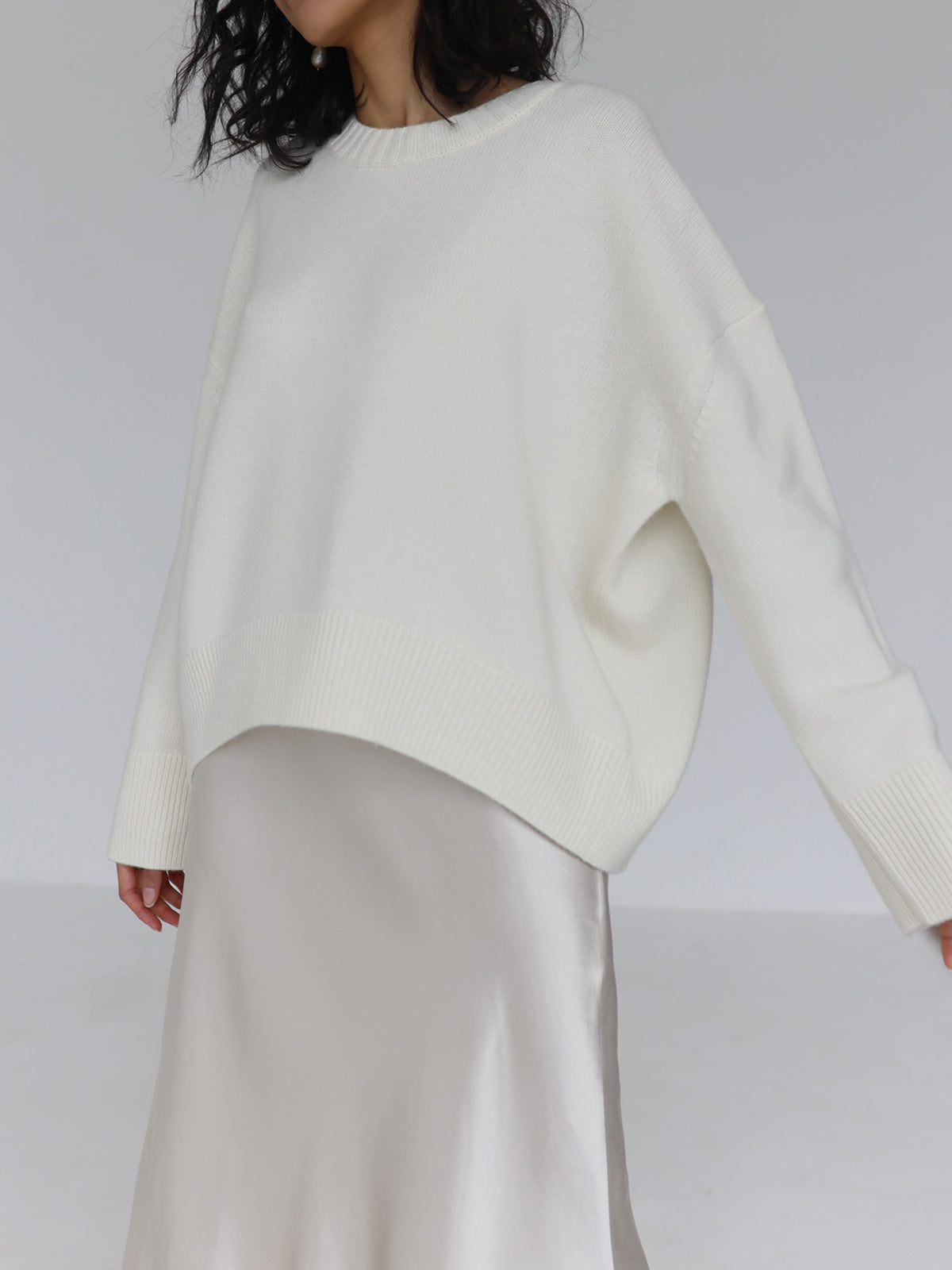 Mila | Warme Oversized Trui Dames | Modieus & Gebreid