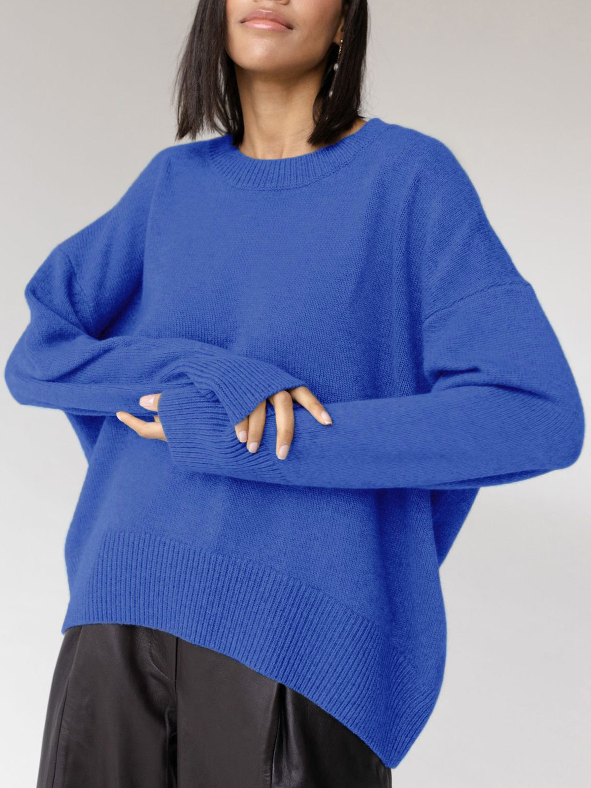 Mila | Warme Oversized Trui Dames | Modieus & Gebreid