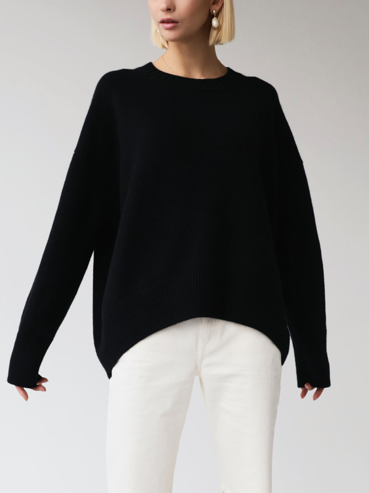 Mila | Warme Oversized Trui Dames | Modieus & Gebreid