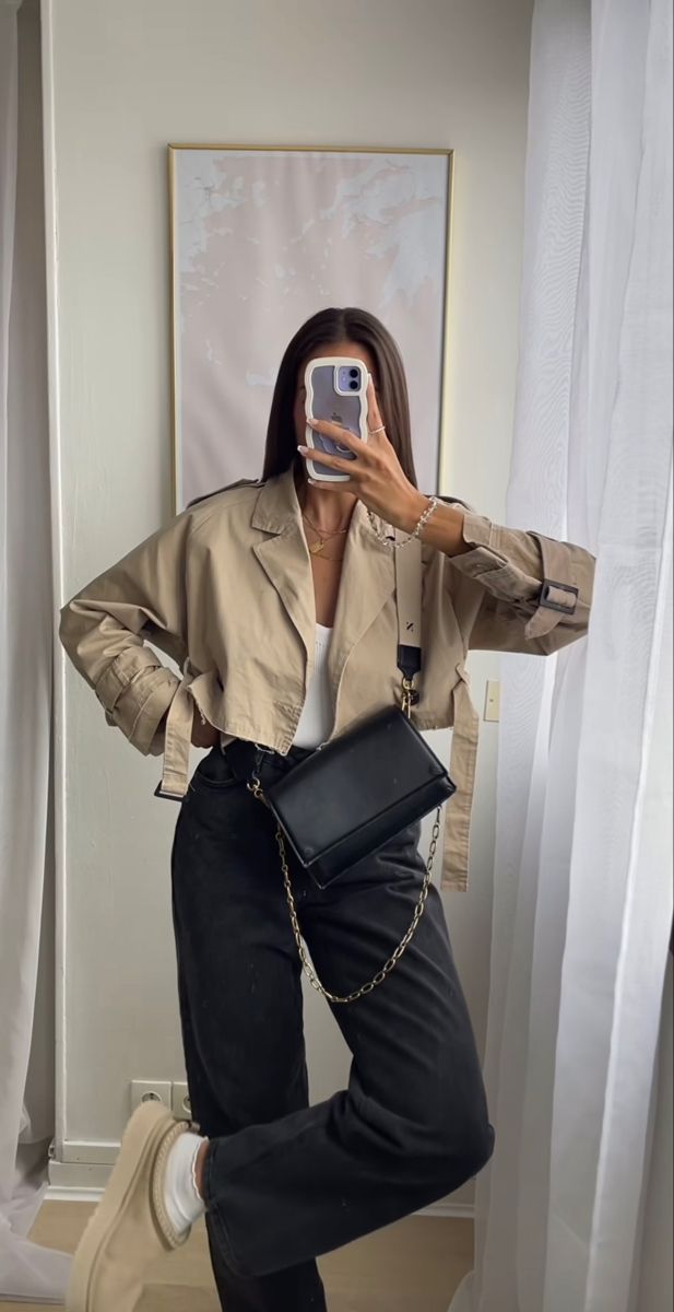 LOÏS | Korte Trenchcoat Ils