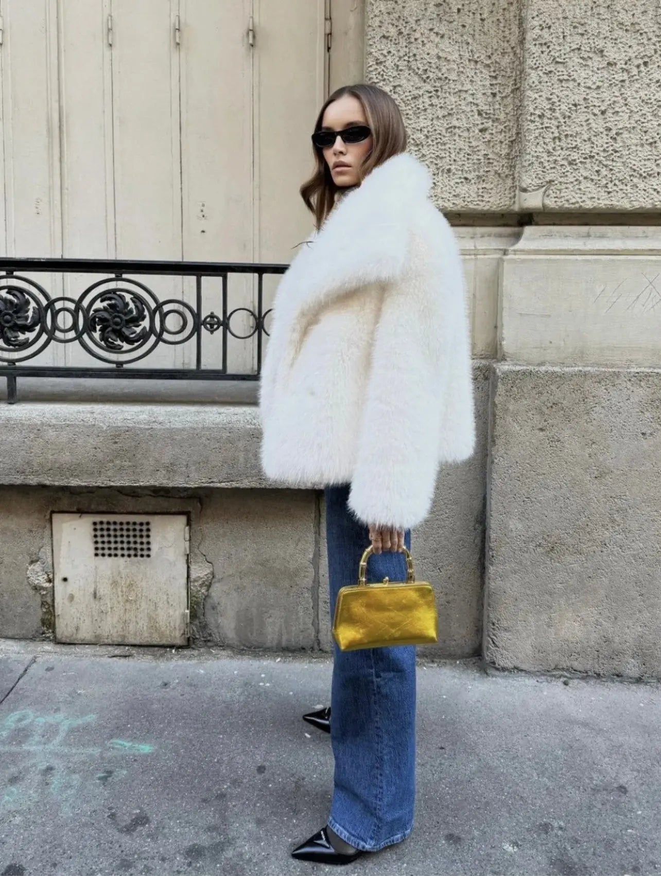 Noë | Faux Fur Jas Dames | Exclusieve Kunstbont Jas Limited Edition