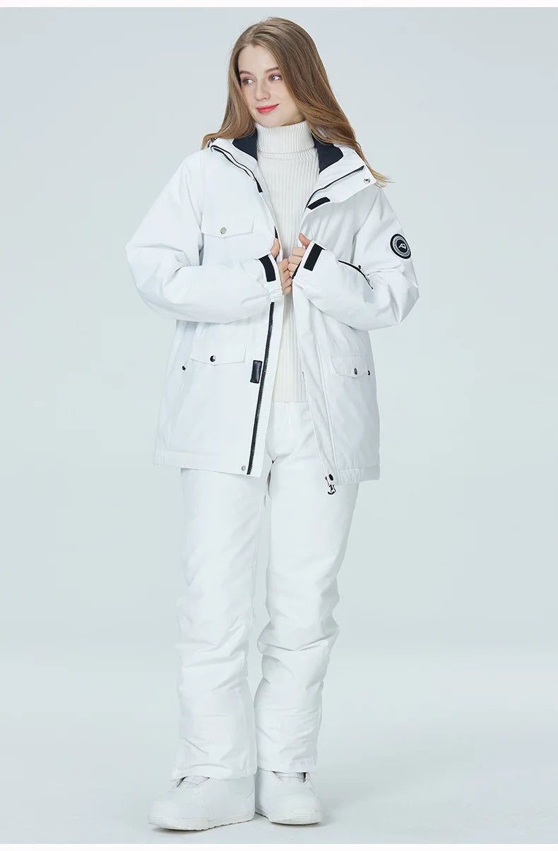 Aria Dames Ski Pak – Jas en Broek Set | Waterdicht, Winddicht & Warm voor Wintersport