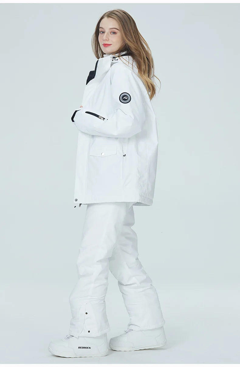 Aria Dames Ski Pak – Jas en Broek Set | Waterdicht, Winddicht & Warm voor Wintersport