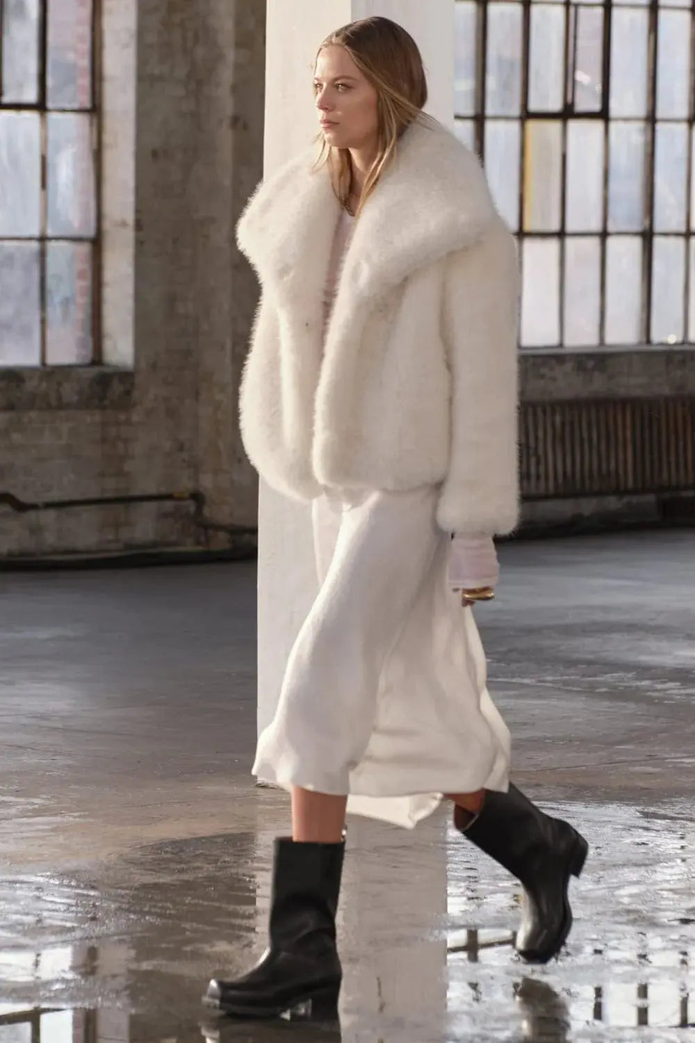 Noë | Faux Fur Jas Dames | Exclusieve Kunstbont Jas Limited Edition