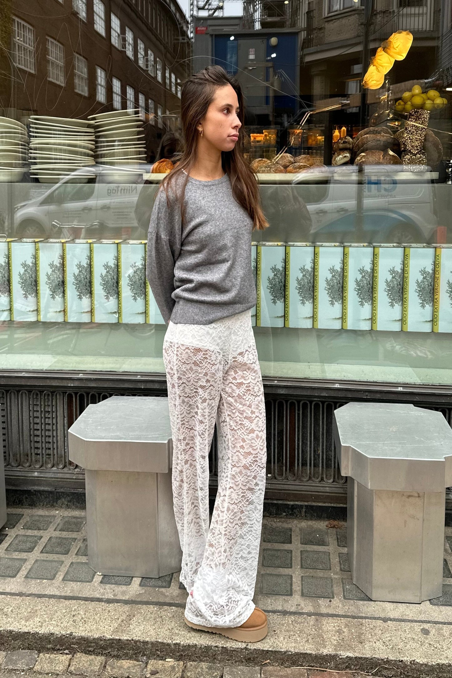 Katerina | Luxe Hoge Taille Broek Dames – Chic & Comfortabel